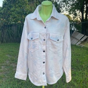 Aerie Denim Shacket Women’s Size M NWT